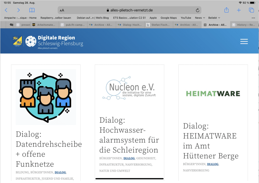 Alles plitsch vernetzt